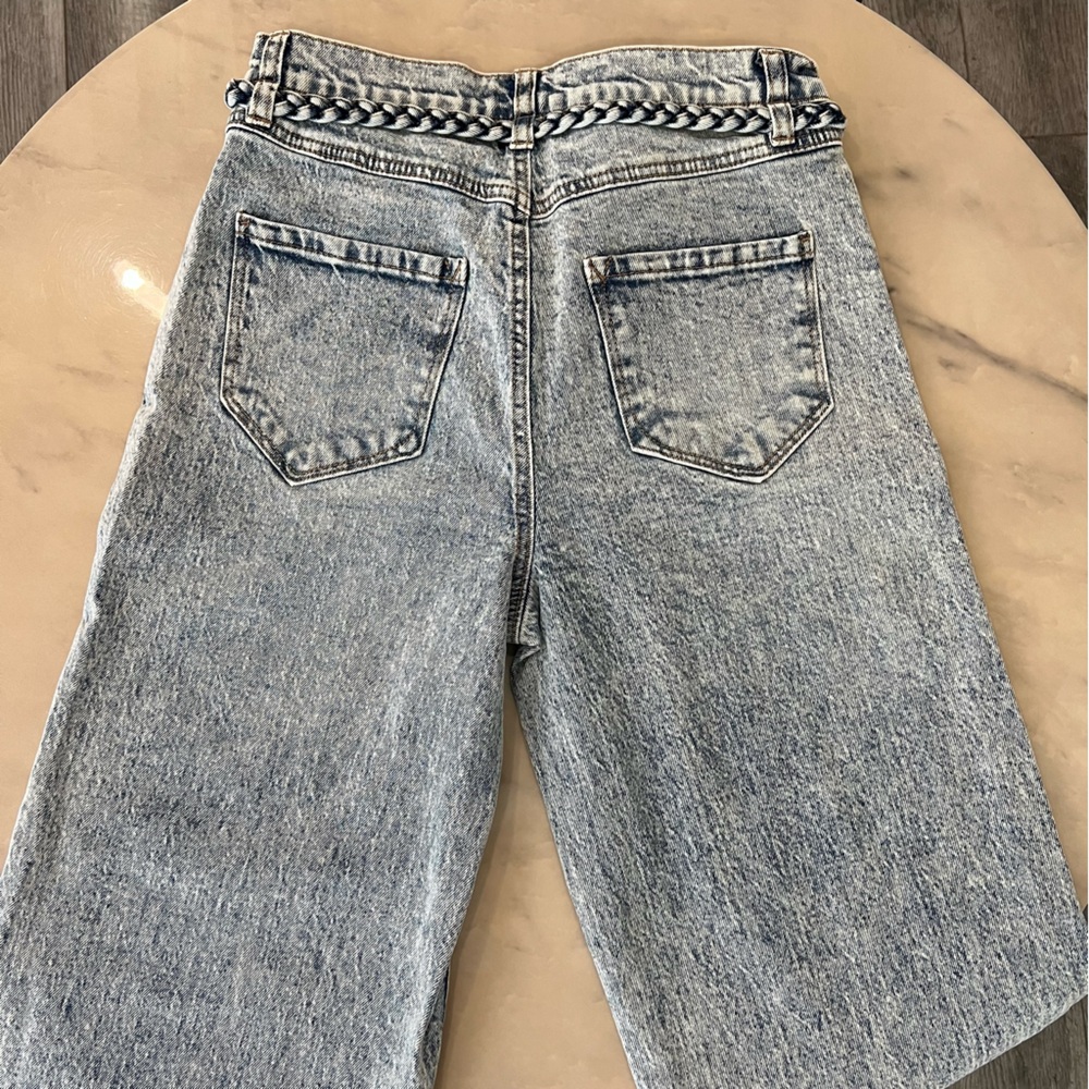 Kensie High Rise Wide Leg Jeans. - Picture 6 of 16